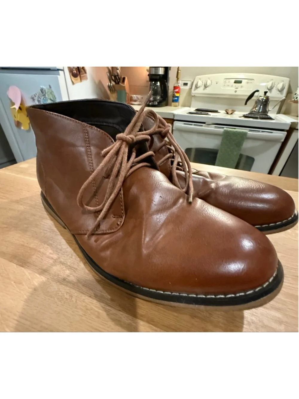 Men's London Fog Brown Chukka Boots Size 11